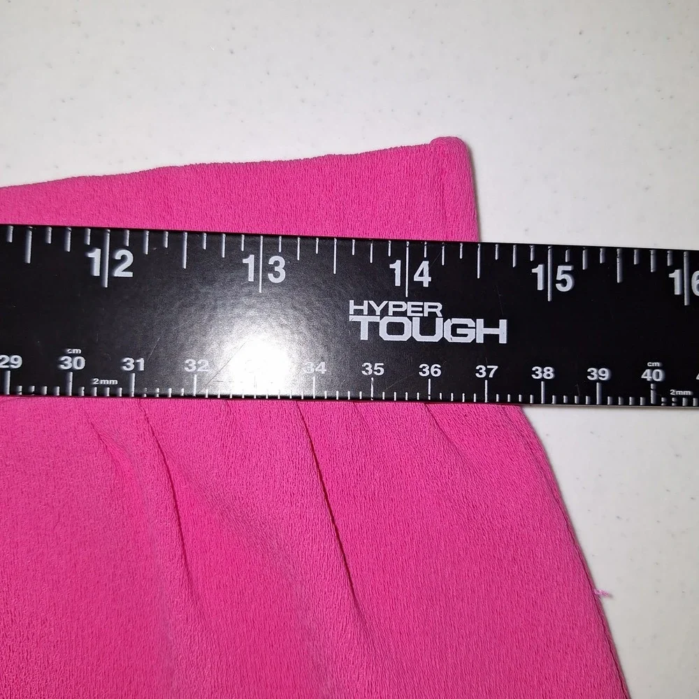 Preppy Coconut Girl Summer Barbiecore Scalloped Hem Everly M Hot Pink Mini Skirt